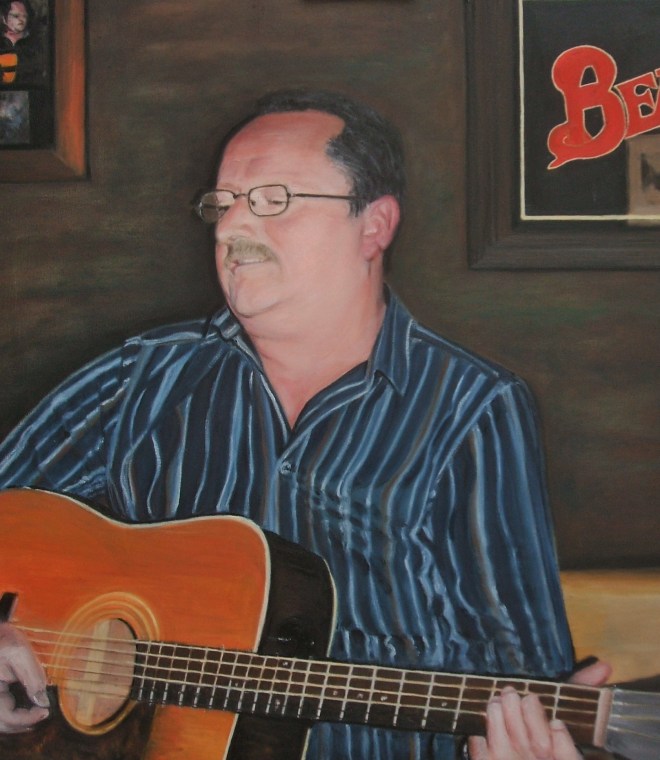 Roaring Donkey Portraits in Oil (2)